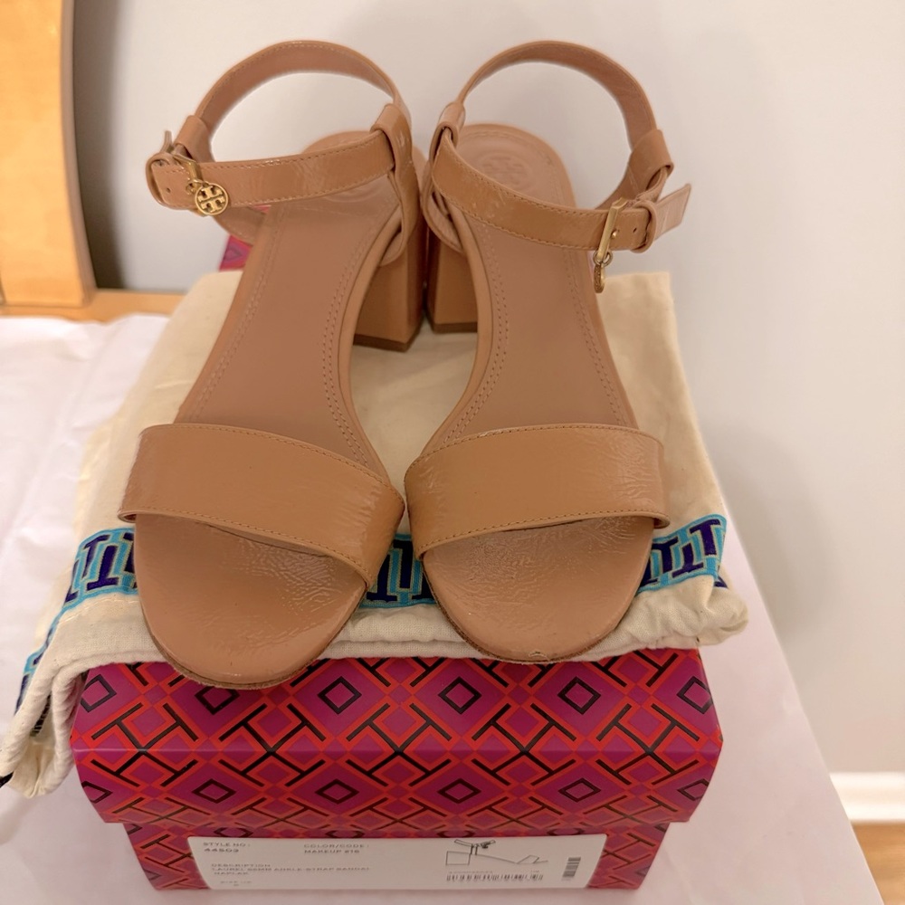 Tory Burch Laurel Ankle Strap Sandal size 6